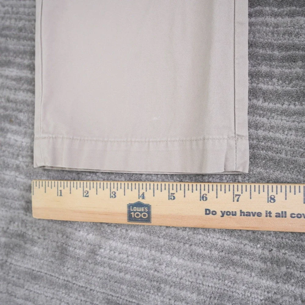 Banana Republic Gavin Chino Pants Mens 30x30 (31x28.75) Khaki Tan Straight Leg